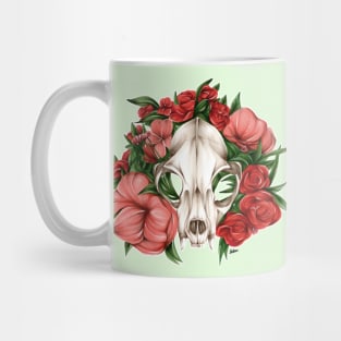 Bobcat Skull Mug